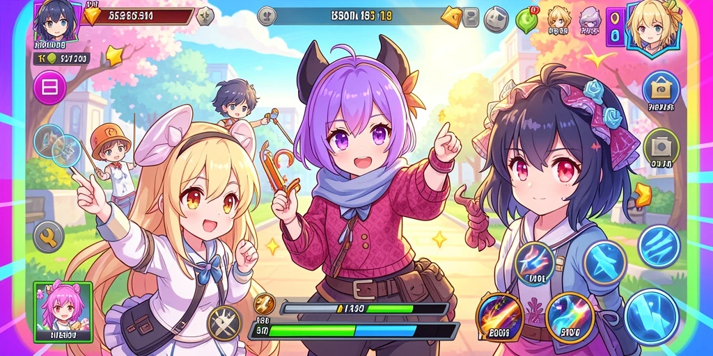 Tangkapan layar dari mode multiplayer yang seru.