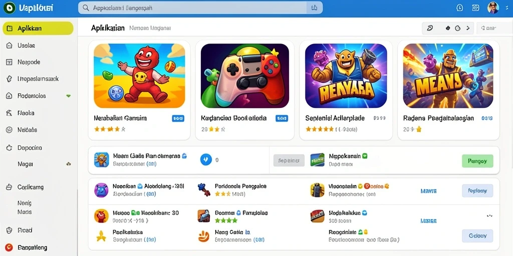 Fitur kompetisi dengan teman membuat permainan lebih seru.