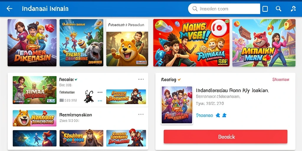 Tangkapan layar menampilkan mode permainan yang mendebarkan.