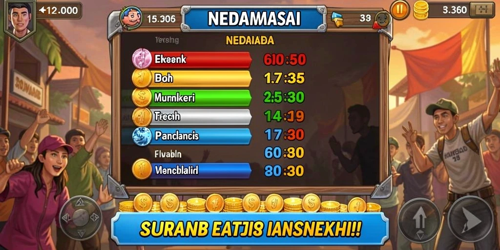 Gambaran fitur komunitas dan interaksi antar pemain.