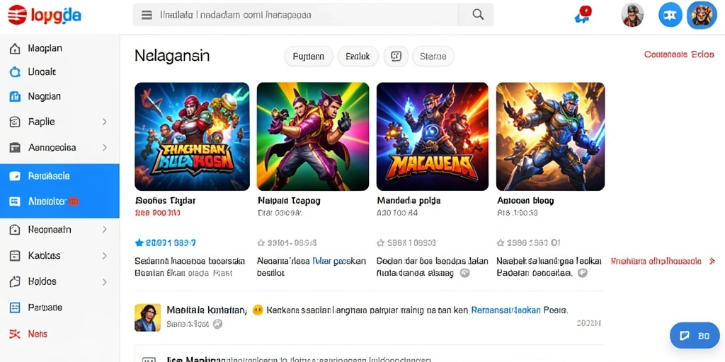 Fitur komunitas untuk berbagi strategi dan tips.