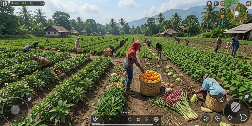 Fitur multiplayer yang memungkinkan bermain bersama teman.