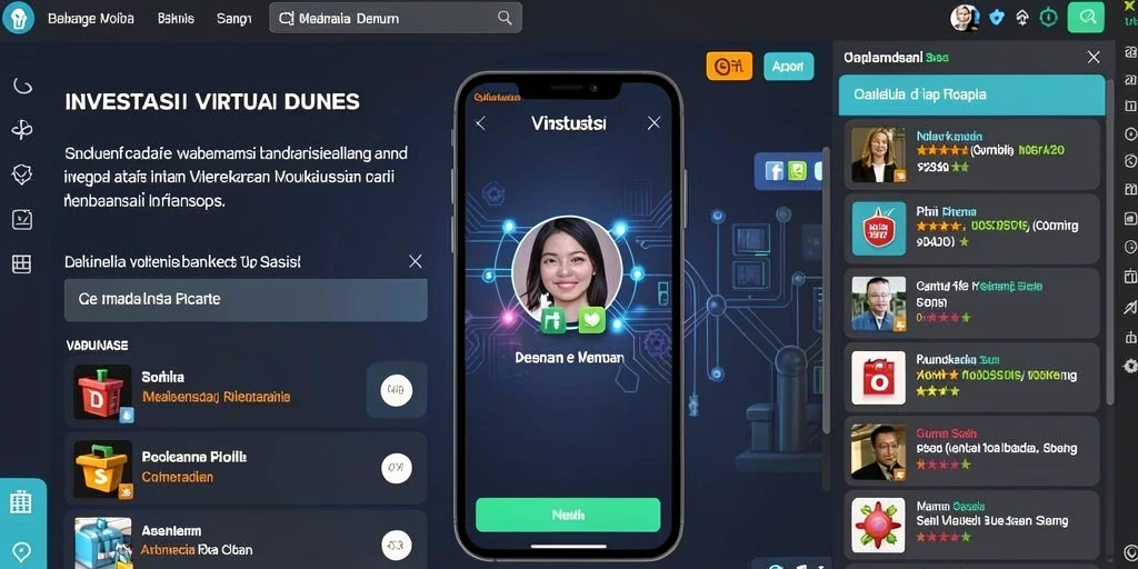 Layar hadiah dengan berbagai item menarik.